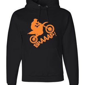Motocross Dirt Bike 'Braaap' - Unisex Hoodie